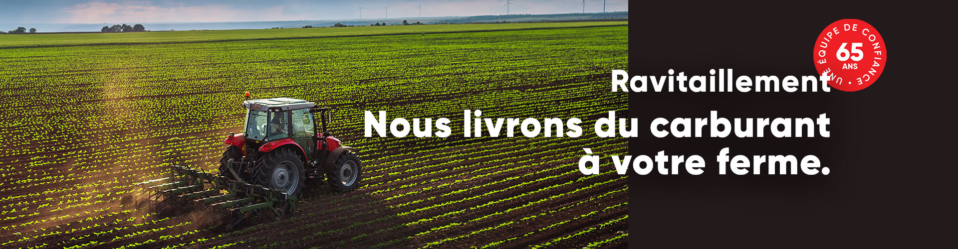 Ravitaillement à la ferme
