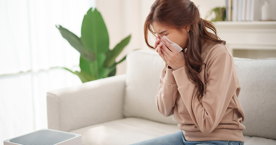 Ventilation souffrez-vous d'asthme ou allergies